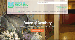 Desktop Screenshot of futureofdentistry.com