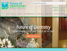 Tablet Screenshot of futureofdentistry.com